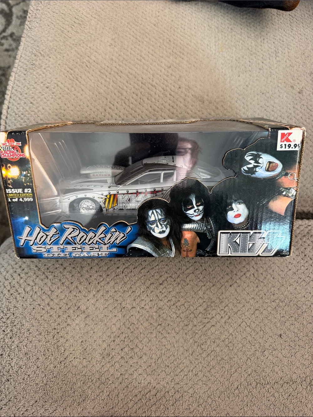 Kiss Silver Hot Rockin' Street Die-Cast Car